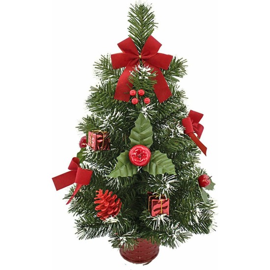 ΔΕΝΤΡΑΚΙ ΣΤΟΛΙΣΜΕΝΟ 50cm Xmasfest 1131195 ΤΕΜΑΧΙΑ: 1 - ΚΟΚΚΙΝΟ