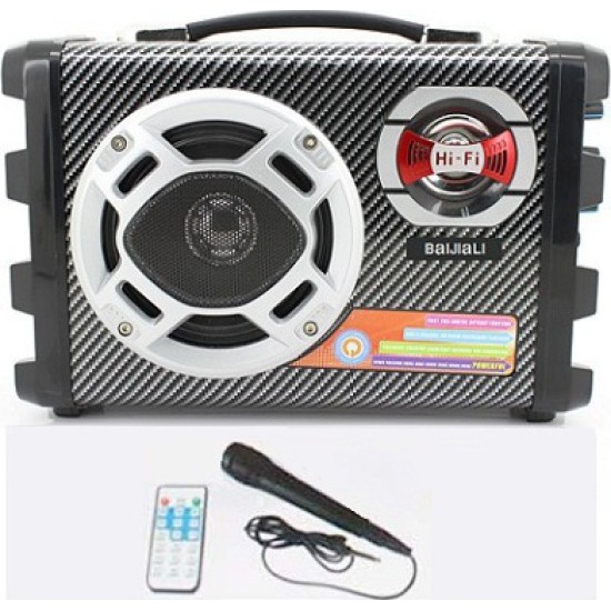 Φορητό Ηχοσύστημα USB/SD Karaoke Mp3 Player - Multimedia Speaker - OEM BAIJIALI CMIK-B10