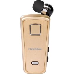 Fineblue F980 bluetooth hands free ακουστικό Χρυσό