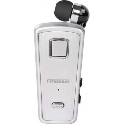 Fineblue F980 bluetooth hands free ακουστικό Ασημί
