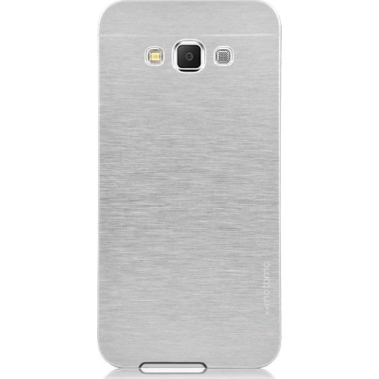 Samsung Galaxy J5(2016) θήκη ασημί (motomo) Samsung Galaxy J5(2016) θήκη ασημί (motomo)