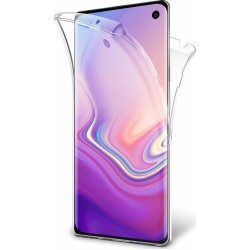 Θήκη Σιλικόνης 360° Front & Back για Samsung Galaxy S10e - Διάφανη