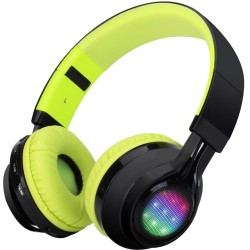 Wireless Bluetooth Headset Subwoofer Stereo AB-005 Green