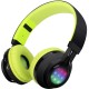 Wireless Bluetooth Headset Subwoofer Stereo AB-005 Green