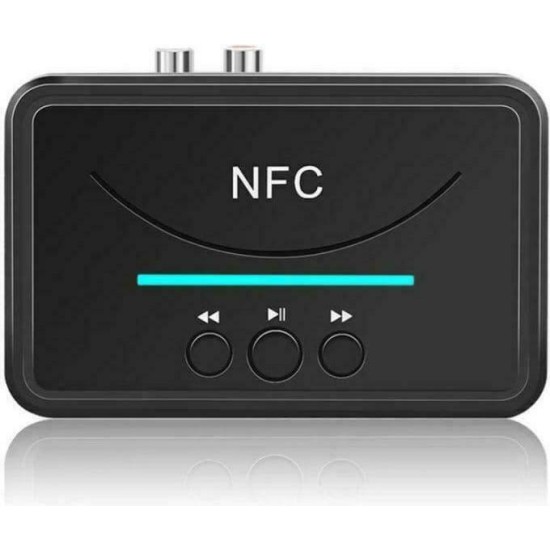 Ασύρματος Αναμεταδότης Ήχου Bluetooth 5.0 NFC Desktop Wireiess Receiver BT200 NFC v5.0