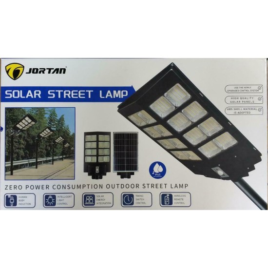 Jortan 800watt Solar Powered LED Street/Pole Light -Δ2210 Jortan 800watt Solar Powered LED Street/Pole Light -Δ2210