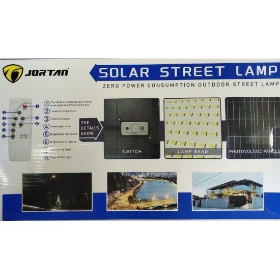 Jortan 800watt Solar Powered LED Street/Pole Light -Δ2210 Jortan 800watt Solar Powered LED Street/Pole Light -Δ2210