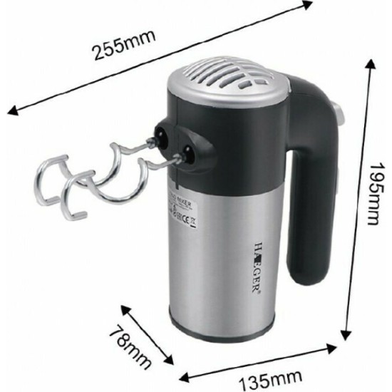 Μίξερ Χειρός 300W Haeger HG-6678
