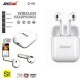 ST-17 Αθλητικό Ear Ear Hook Bluetooth V4.2 RED ST-17 Αθλητικό Ear Ear Hook Bluetooth V4.2 RED