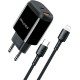 Awei USB-C to Lightning Cable & USB-A / USB-C Wall Adapter Μαύρο (AW-PD2) Awei USB-C to Lightning Cable & USB-A / USB-C Wall Adapter Μαύρο (AW-PD2)