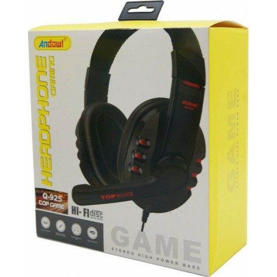 Andowl Q-925 Over Ear Gaming Headset (3.5mm) Andowl Q-925 Over Ear Gaming Headset (3.5mm)