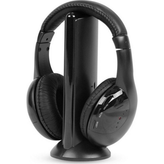 Ασύρματα Over Ear Ακουστικά Τηλεόρασης QY2001 (Μαύρο) Ασύρματα Over Ear Ακουστικά Τηλεόρασης QY2001 (Μαύρο)