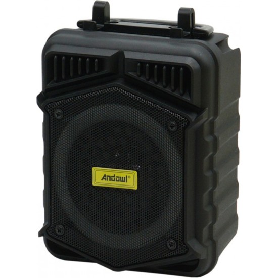 Ηχείο Bluetooth 3W με Ραδιόφωνο & 9 ώρες Λειτουργίας Andowl Q-YX2135 (Μαύρο)