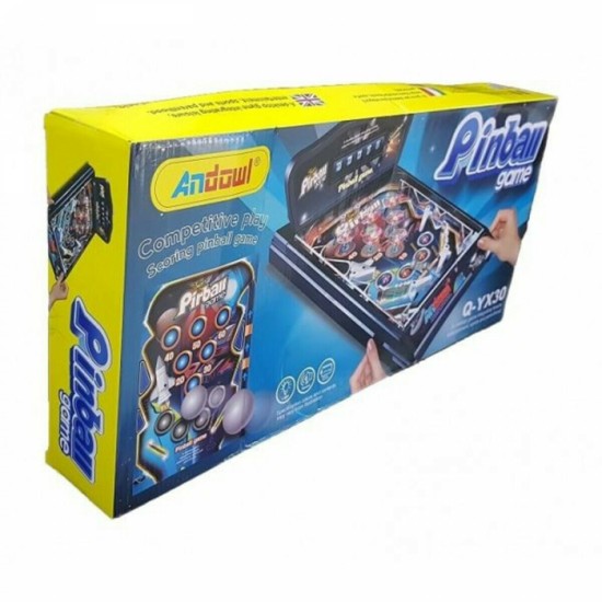 Επιτραπέζιο Φλίπερ Με Φωτάκια και Ήχους - Table Electronic Pinball Andowl Q-YX30