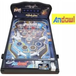 Επιτραπέζιο Φλίπερ Με Φωτάκια και Ήχους - Table Electronic Pinball Andowl Q-YX30