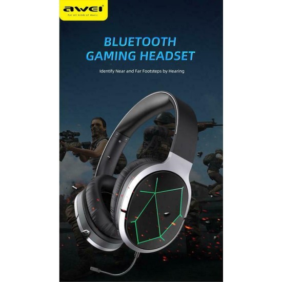 Ασύρματο Gaming Headset (Bluetooth) Awei RGB A799BL