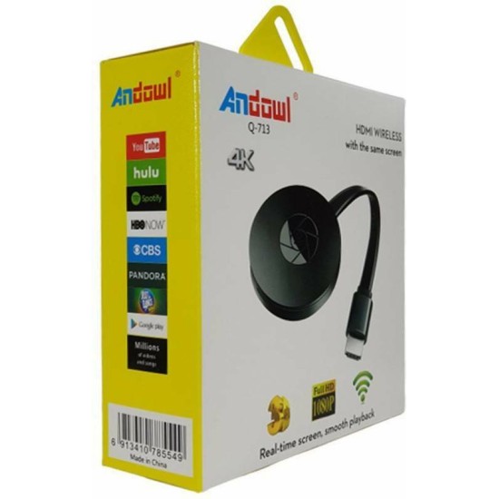 Andowl Smart TV Stick Q-713 TV Receiver Full HD με Wi-Fi / HDMI Andowl Smart TV Stick Q-713 TV Receiver Full HD με Wi-Fi / HDMI