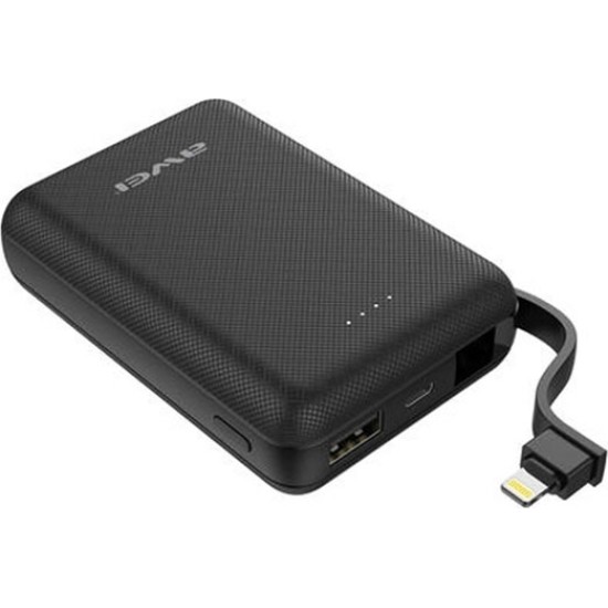 Power Bank Awei P45K 10000mAh (Μαύρο)