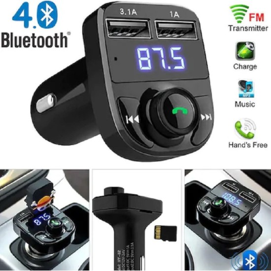 Andowl FM Transmitter Q-T106 με Bluetooth / USB Andowl FM Transmitter Q-T106 με Bluetooth / USB