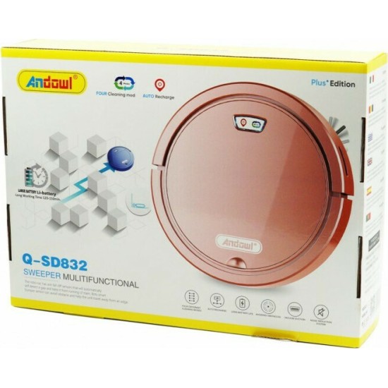 Σκούπα Ρομπότ Andowl Q-SD832 (Mπλε)