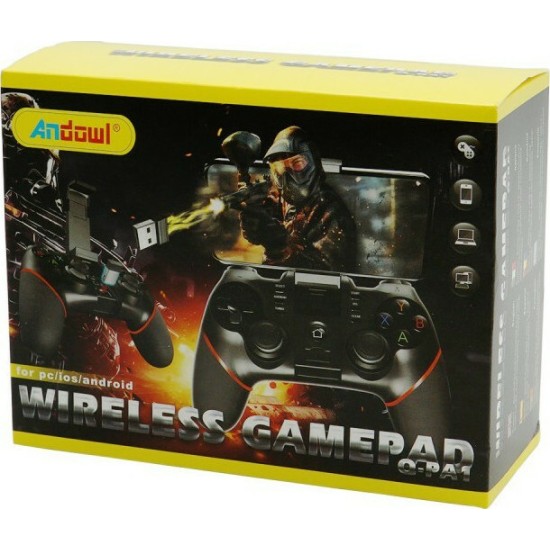Andowl Q-PA1 Ασύρματο Gamepad για Android / PC / iOS (Μαύρο) Andowl Q-PA1 Ασύρματο Gamepad για Android / PC / iOS (Μαύρο)