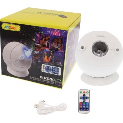 Φωτορυθμικό RGB LED Andowl Q-RG50