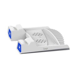 iPega PG-P5023A Σύστημα Ψύξης για PS5 Λευκό