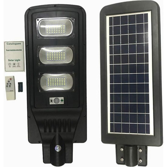 Ηλιακό Φωτιστικό Ηλιακό Φωτιστικό Δρόμου 60W με Φωτοβολταϊκό Πάνελ & Τηλεκοντρόλ FO-1960A