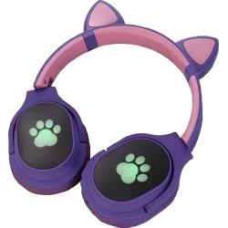Ασύρματα On Ear Ακουστικά Μωβ VZV-380M
