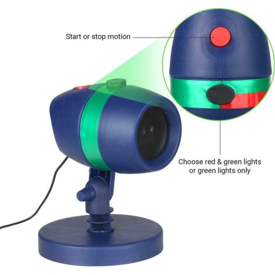 Αδιάβροχο Laser Projector Led Κήπου
