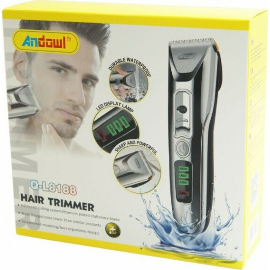 Ξυριστική Μηχανή Προσώπου Επαναφορτιζόμενη Andowl Q-L8188