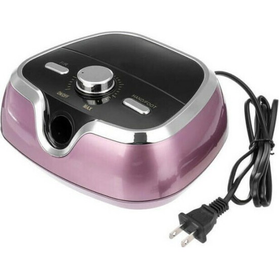 SML M3 Τροχός Νυχιών Ρεύματος 35W Ροζ 35000 Στροφών με Πεντάλ Χρυσός