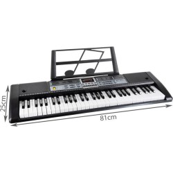 Αρμόνιο Kids Electronic Keyboard με 61 Πλήκτρα Τυπικής Αφής (Μαύρο) 