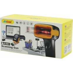 Andowl Scanner Χειρός Ασύρματο με Δυνατότητα Ανάγνωσης 1D Barcodes Q-SM1
