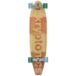 Kryptonics Block Tail Complete Longboard Καφέ