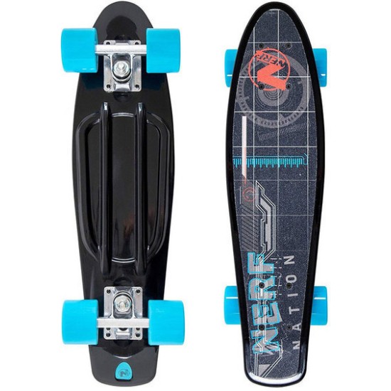 Flybar Nerf Nation C2 6" Complete Penny Board Μαύρο