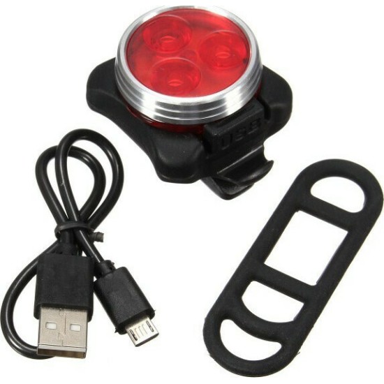 Επαναφορτιζόμενο φως ποδηλάτου LED ZECTO DRIVE HJ-030 | Επαναφορτιζόμενο φως ποδηλάτου LED ZECTO DRIVE HJ-030 |