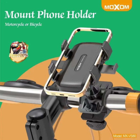 MOXOM MX-VS80 Motorcycle & Bicycle Mount Phone Holder