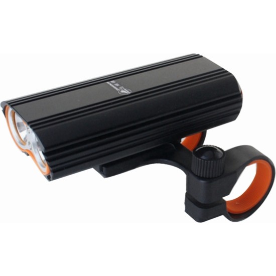 Φακός Ποδηλάτου ZHISHUNJIA LR-Y2 1600lm 4-Mode LED Flashlight USB Rechargeable Bicycle Lamp Μαύρο
