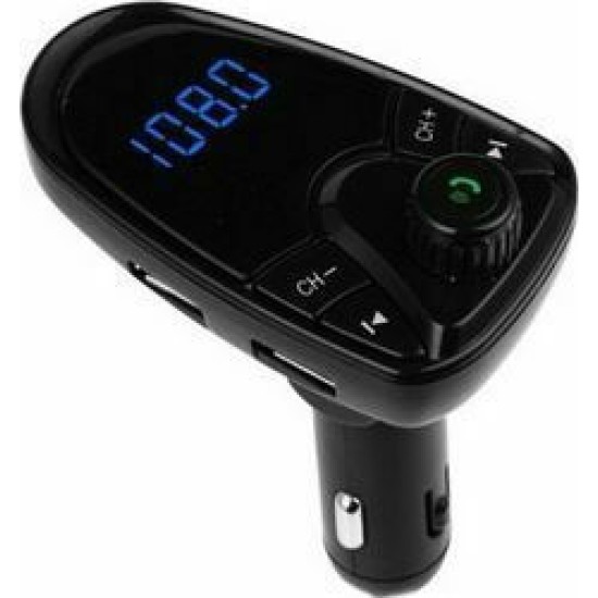 Ασύρματο Bluetooth Handsfree MP3 Player Aυτοκινήτου 5V 2.1A USB LCD ANDOWL Q-B68 Ασύρματο Bluetooth Handsfree MP3 Player Aυτοκινήτου 5V 2.1A USB LCD ANDOWL Q-B68