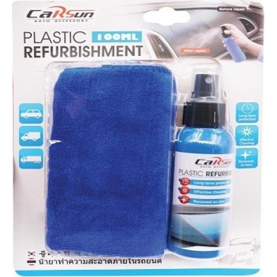 Carsun Καθαριστικό & Συντηρητικό για Πλαστικά Μέρη 100ml