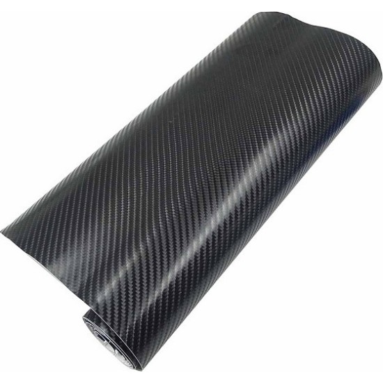 Αυτοκόλλητη Ταινία Αυτοκινήτου Carbon 3D 100 x 50cm Αυτοκόλλητη Ταινία Αυτοκινήτου Carbon 3D 100 x 50cm