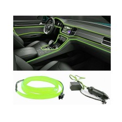 Ταινία Φωτισμού Αυτοκινήτου - Car Cold Light Line 5M - GREEN - BL50