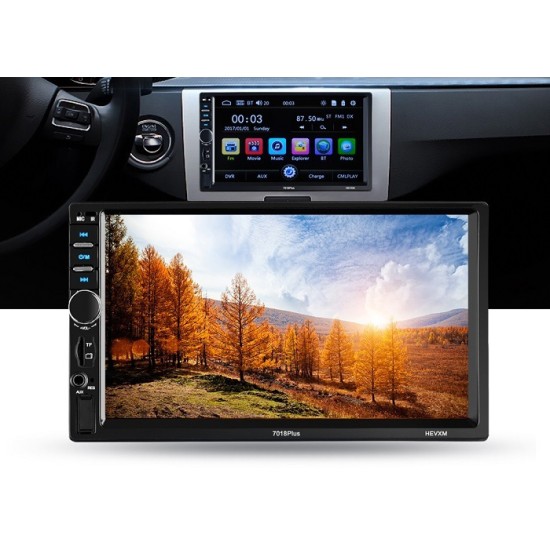 PerVoi Ηχοσύστημα Αυτοκινήτου 2DIN (Bluetooth/USB) με Οθόνη Αφής 7"