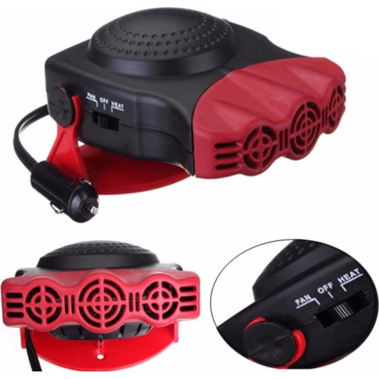 Αερόθερμο Αναπτήρα Αυτοκινήτου – Auto Healer Fan 150W 12V – OEM