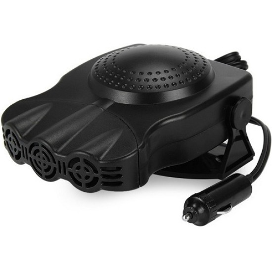Αερόθερμο Αυτοκινήτου 12V 150W Μαύρο 1678