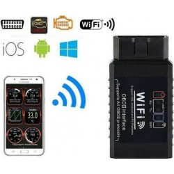 Wifi OBD-II Scanner - Ασύρματο Διαγνωστικό Βλαβών Αυτοκινήτου για Ios, Android +& Η/Υ ELM 327