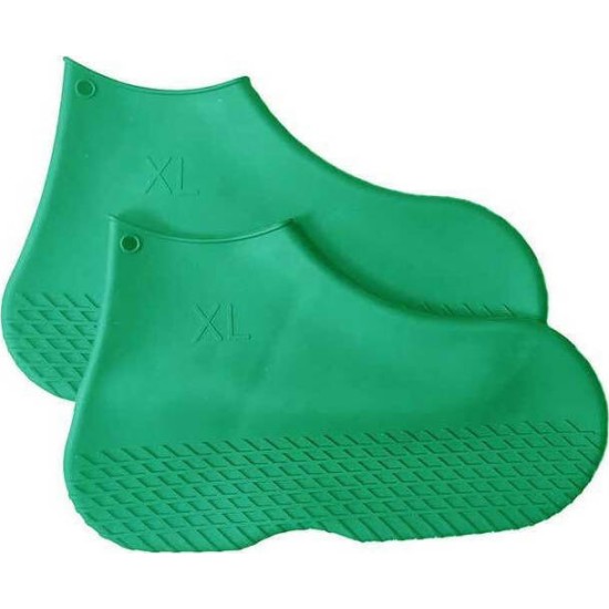 Αντιολισθητικά Καλύμματα Παπουτσιών Γκέτες Σιλικόνης πράσινο