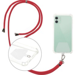 Universal Lanyard Λουράκι Λαιμού για Κινητά Κόκκινο
