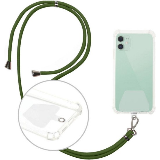 Universal Lanyard Λουράκι Λαιμού για Κινητά Χακί Universal Lanyard Λουράκι Λαιμού για Κινητά Χακί